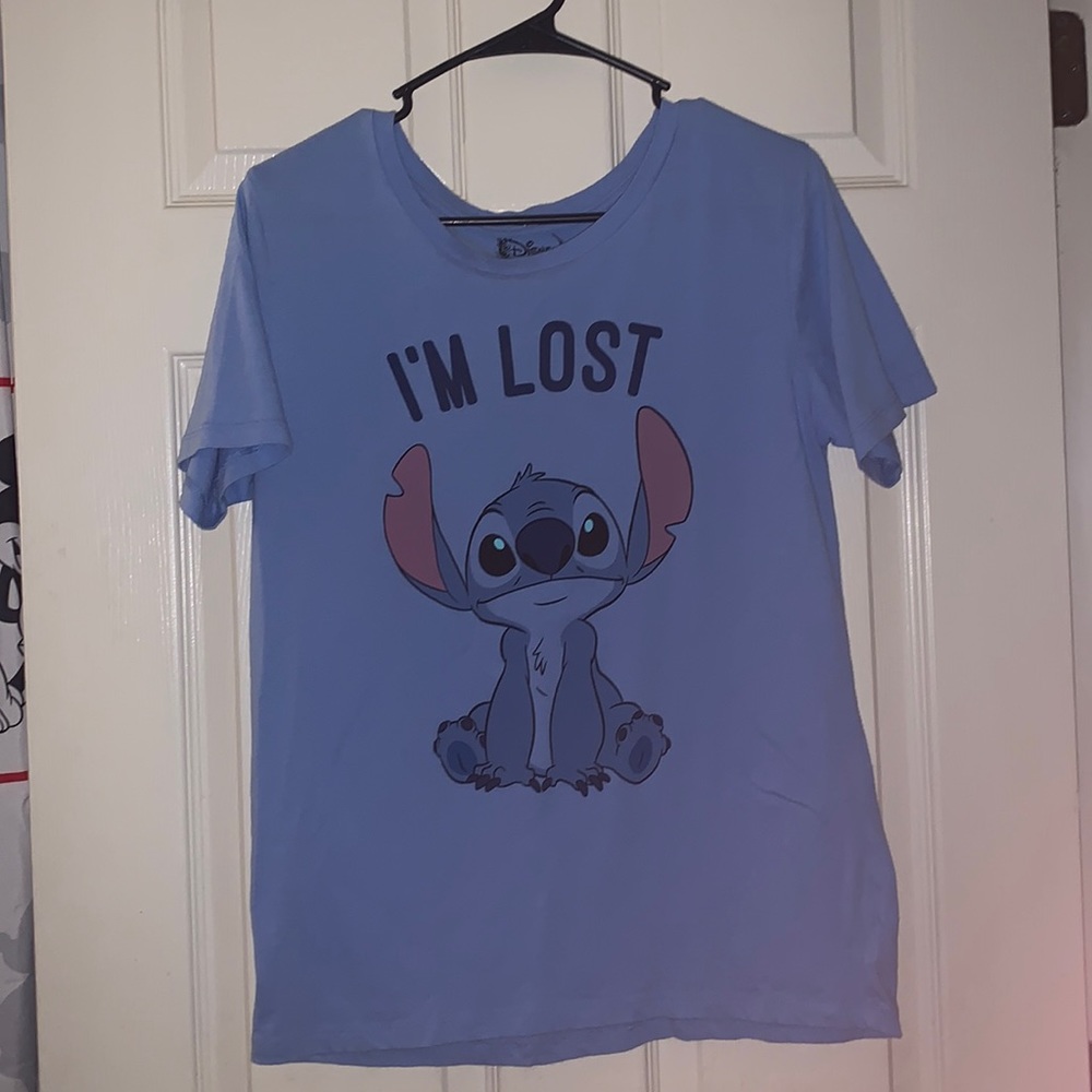 Disney Stitch Short sleeve TShirt Size L